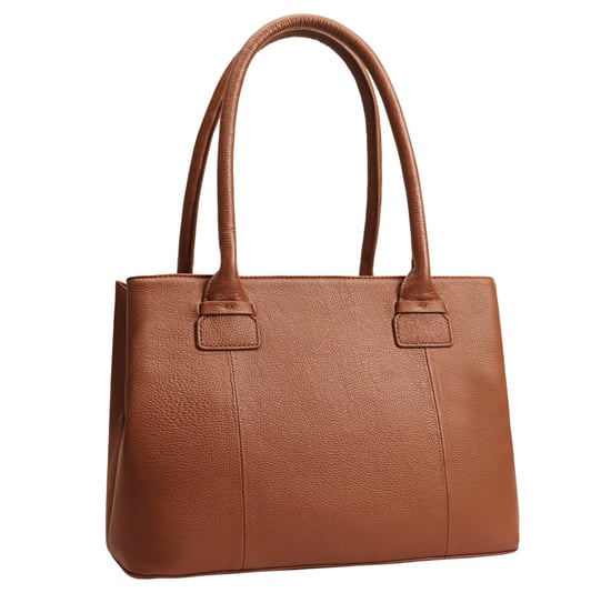 Daissy Brown Leather Shoulder Bag - Image 2