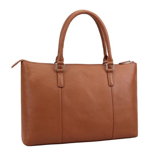 Dariah Brown Leather Shoulder Bag - Image 2
