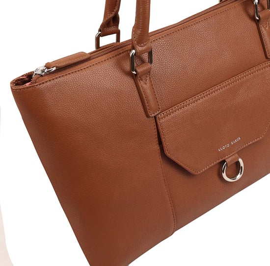 Dariah Brown Leather Shoulder Bag - Image 3