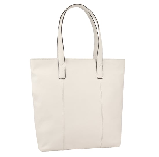 Edyln Beige Leather Shoulder Bag - Image 2