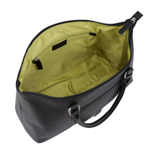 Dariah Black Leather Shoulder Bag - Image 4