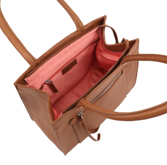 Dixie Brown Leather Shoulder Bag - Image 4