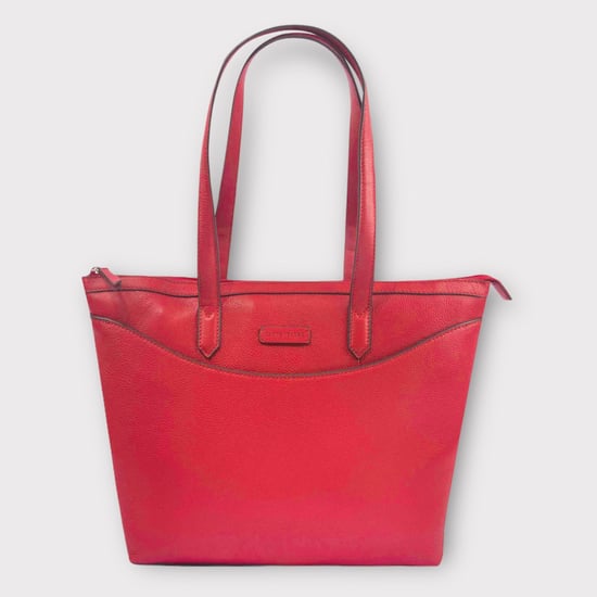 Gloshi Red Leather Shoulder Bag - Image 1