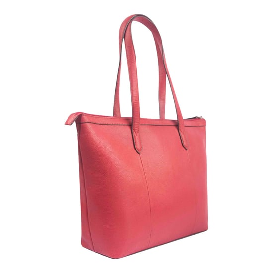 Gloshi Red Leather Shoulder Bag - Image 3