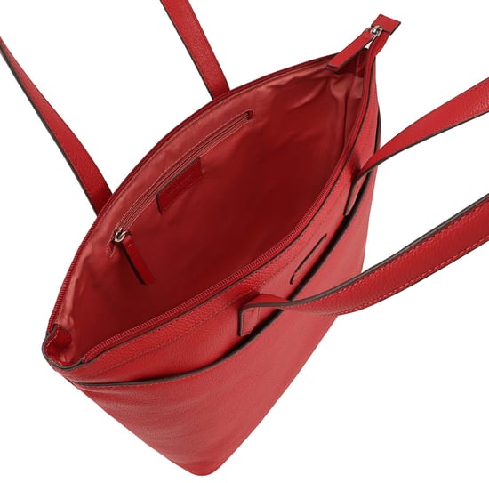 Gloshi Red Leather Shoulder Bag - Image 4