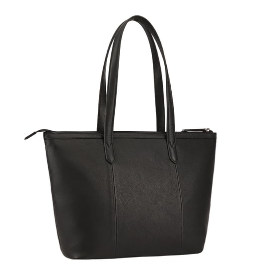 Gloshi Black Leather Shoulder Bag - Image 2