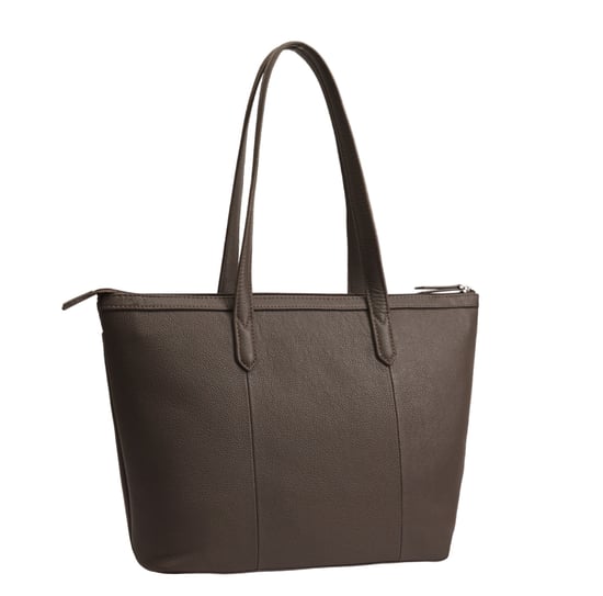Gloshi Brown Leather Shoulder Bag - Image 2
