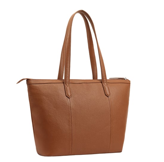 Gloshi Brown Leather Shoulder Bag - Image 2