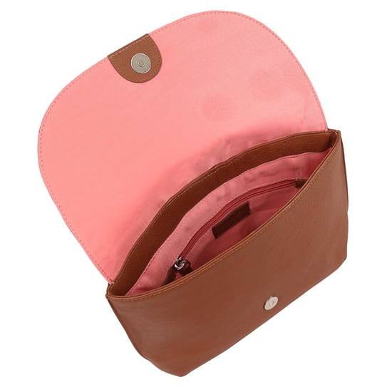 Lyna Brown Leather Cross Body Bag - Image 4
