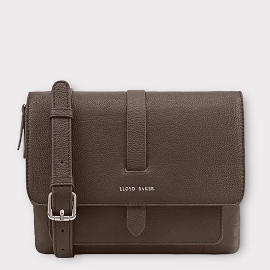 Evelyn Brown Leather Cross Body Bag - Image 1
