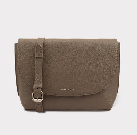 Lyna Brown Leather Cross Body Bag - Image 1