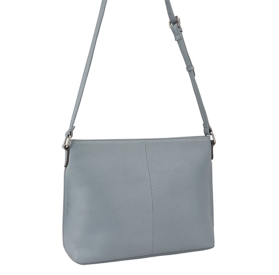 Laysa Blue Leather Cross Body Bag - Image 2
