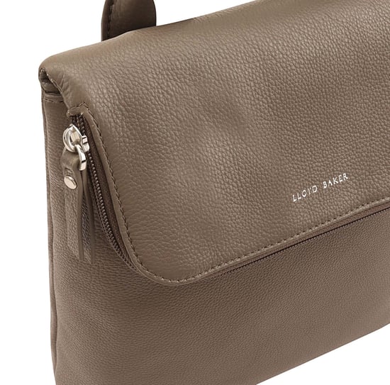 Agra Brown Leather Backpack Bag - Image 3