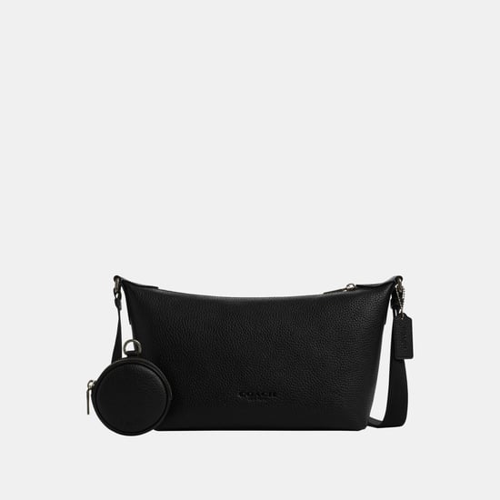 Small Finn Crossbody with Pouch in Pebbled Leather - Image 1