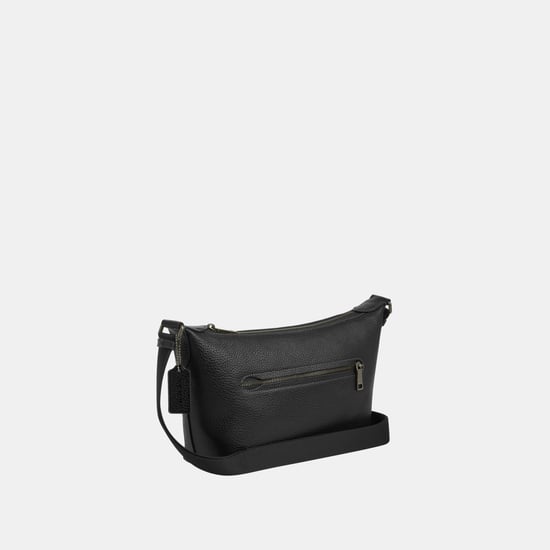 Small Finn Crossbody with Pouch in Pebbled Leather - Image 2