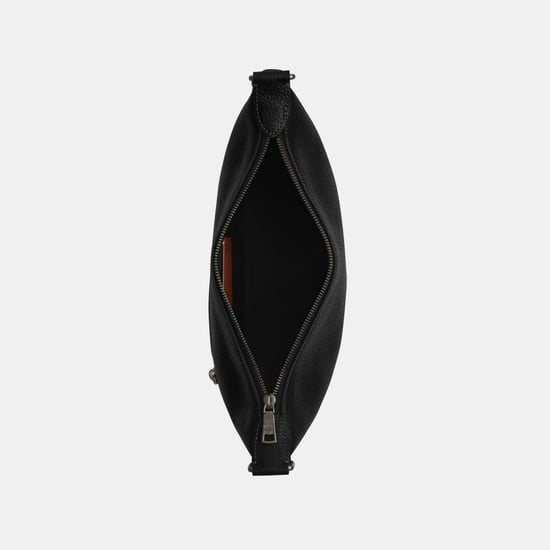 Small Finn Crossbody with Pouch in Pebbled Leather - Image 3