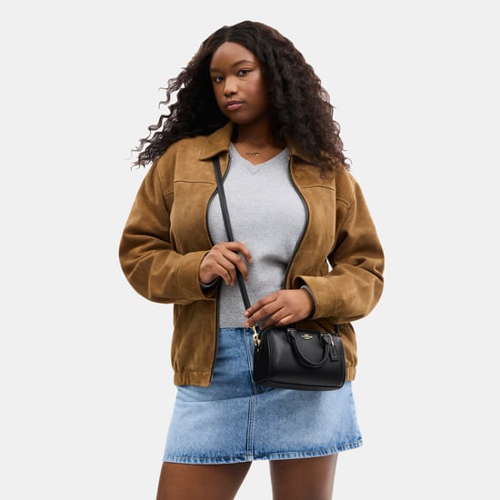 Mini Rowan Crossbody in Refined Pebble Leather - Image 5