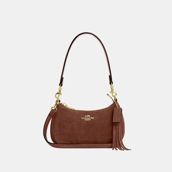 Teri Mini Crossbody in Suede - Image 1