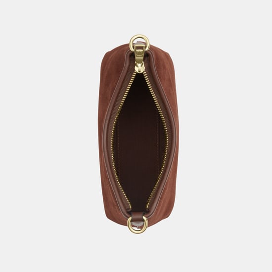Laurel Small Shoulder Bag in Suede with Tassels - Image 3
