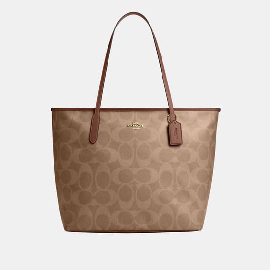 Large City Tote in Maxi Signature Canvas - Image 1