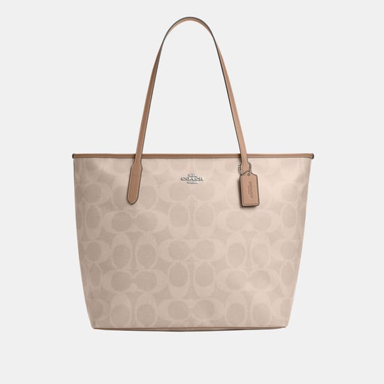 Large City Tote in Maxi Signature Canvas - Image 1