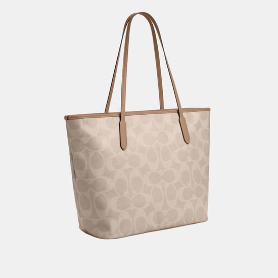 Large City Tote in Maxi Signature Canvas - Image 2