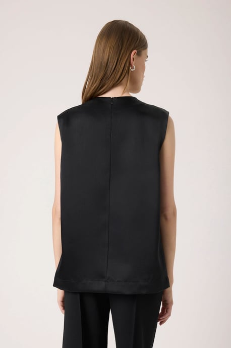 Vest SLLiva Vest Baggy fit black - Image 3