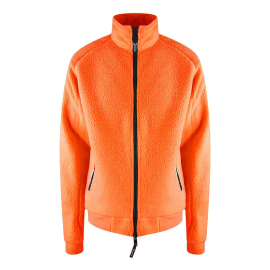 Aquascutum Active One Colour Sherpa Rust Orange Sherpa Jacket - Image 1