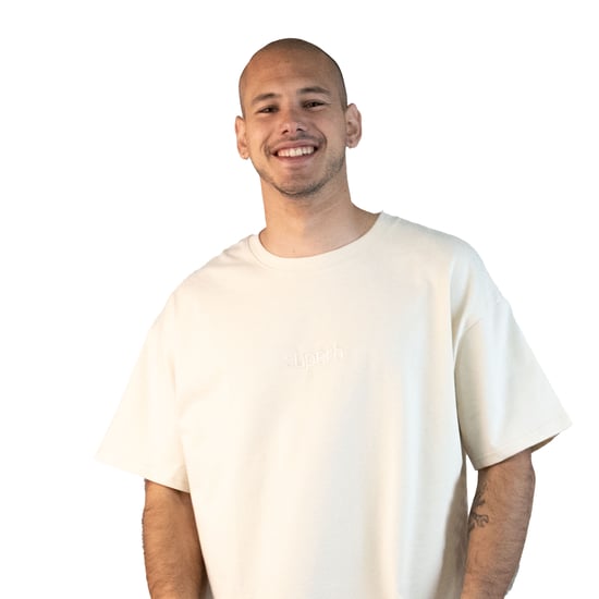 Heren-T-shirt met oversized korte mouwen 3900 - Image 1