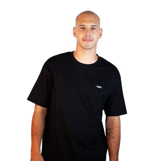 T-shirt met oversized korte mouwen voor heren 03560 - Image 3
