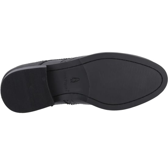 Hush Puppies Dames Natalia Leren Brogues (Zwart/Zwart) - Image 4