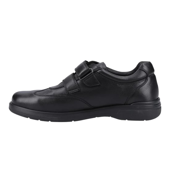 Hush Puppies Mens Magnus Leather Loafers (Black) - Image 3