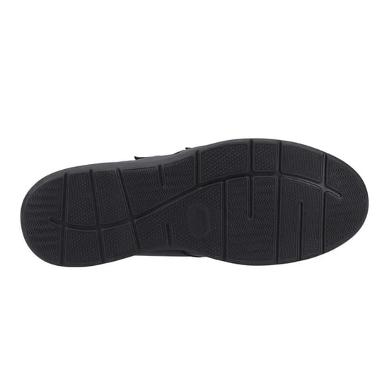 Hush Puppies Mens Magnus Leather Loafers (Black) - Image 5