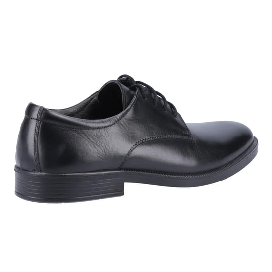 Hush Puppies Mens Neal Leather Lace Up Shoes (Black) - Image 2