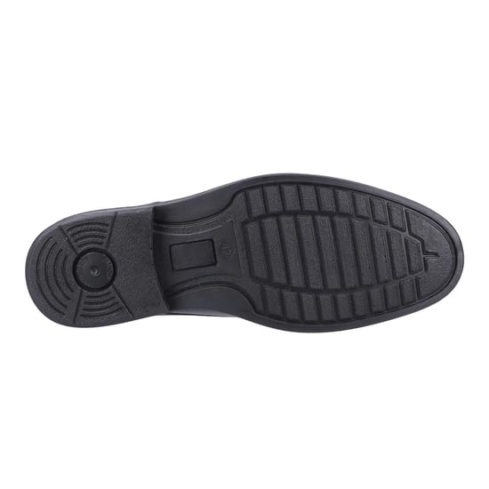 Hush Puppies Mens Neal Leather Lace Up Shoes (Black) - Image 4