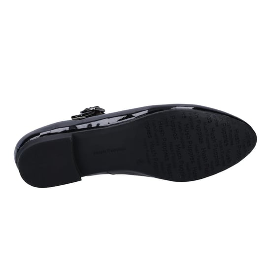 Hush Puppies Womens/Ladies Melissa Leather Mary Janes (Black Patent) - Image 4