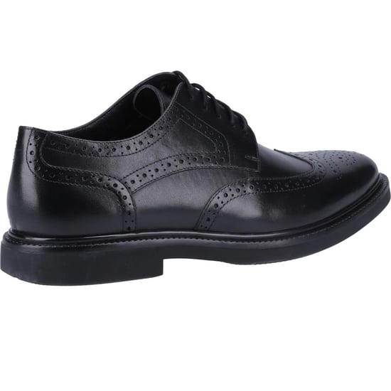 Hush Puppies Heren Kingston Leren Brogues (Zwart) - Image 4