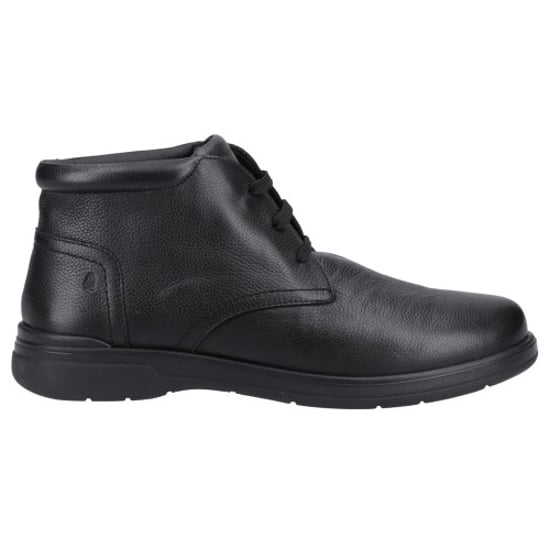 Hush Puppies Mens Malcolm Leather Chukka Boots (Black) - Image 1