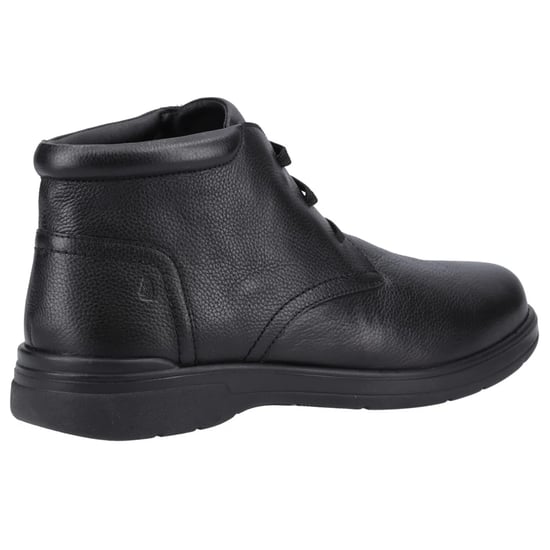 Hush Puppies Mens Malcolm Leather Chukka Boots (Black) - Image 2