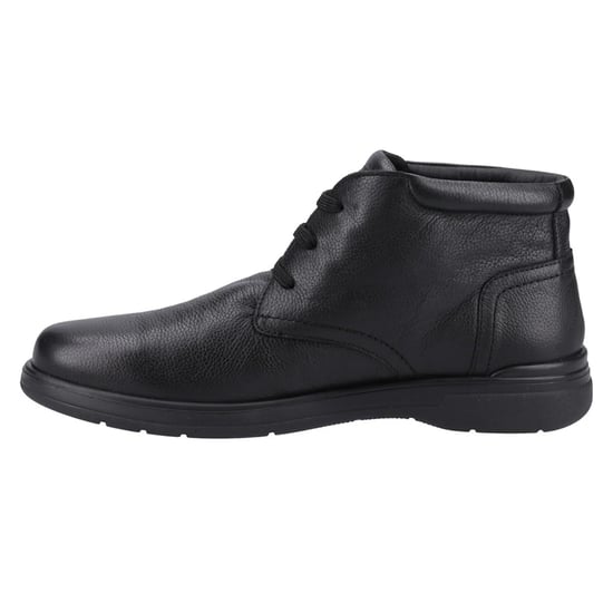 Hush Puppies Mens Malcolm Leather Chukka Boots (Black) - Image 3