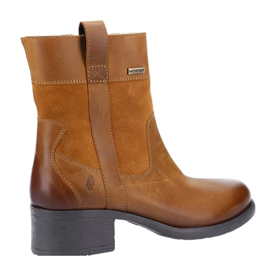 Hush Puppies Womens/Ladies Saskia Leather Boots (Tan) - Image 2