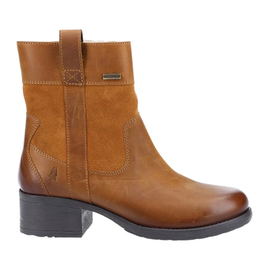 Hush Puppies Womens/Ladies Saskia Leather Boots (Tan) - Image 3