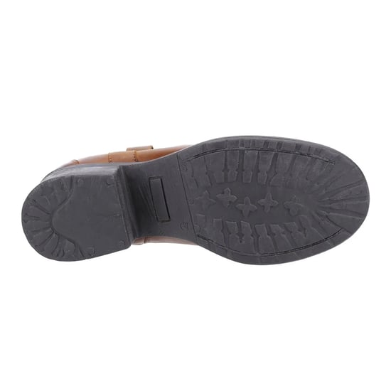 Hush Puppies Womens/Ladies Saskia Leather Boots (Tan) - Image 4