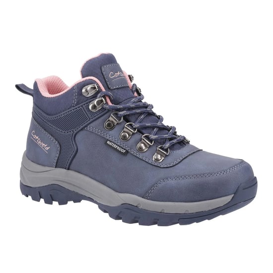 Cotswold Dames Overbury Wandelschoenen (Marineblauw) - Image 4