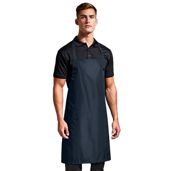 Premier Waterproof Bib Apron (Black) - Image 2