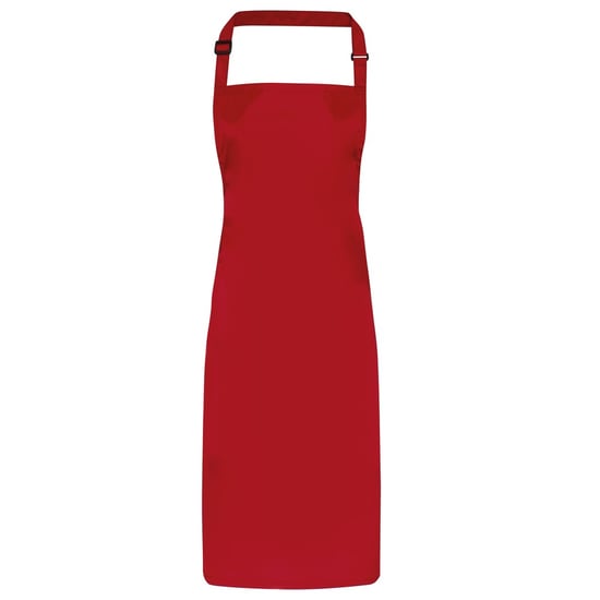 Premier Waterproof Bib Apron (Red) - Image 1