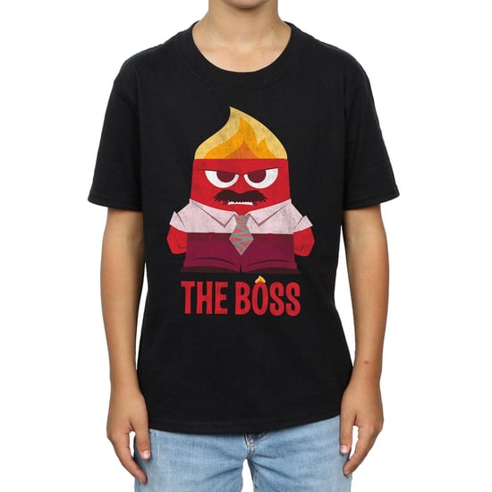 Disney Jongens Binnenste Buiten Woede De Baas T-Shirt (Zwart) - Image 3