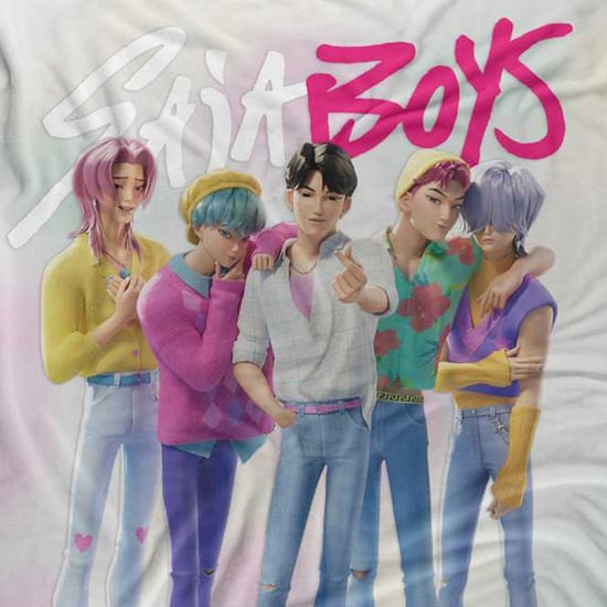 K-Pop Demon Hunters Fleece Saja Jongens Supersoft Gooi (Veelkleurig) - Image 2