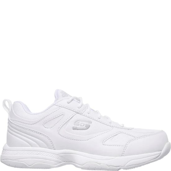 Skechers Dames/Dames Dighton-Bricelyn SR Leer Relaxed Fit Veiligheidsschoenen (Wit) - Image 1