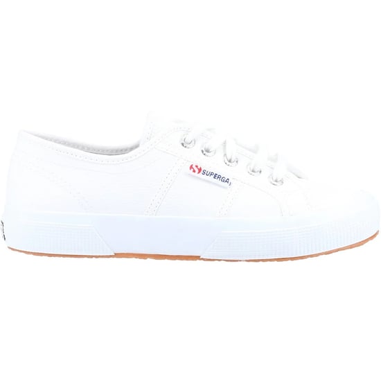 Superga Unisex Volwassen 2750 Tumbled Leather Sneakers (Wit) - Image 2